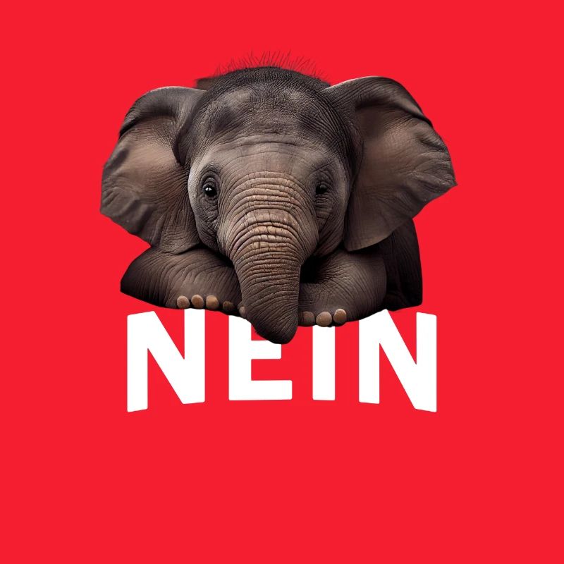 Statement Elephant, Nö Fun, Einfach Nö, Nein