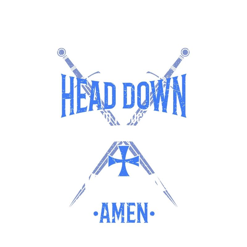 The Devil Saw Me With My Head Down White / Blue