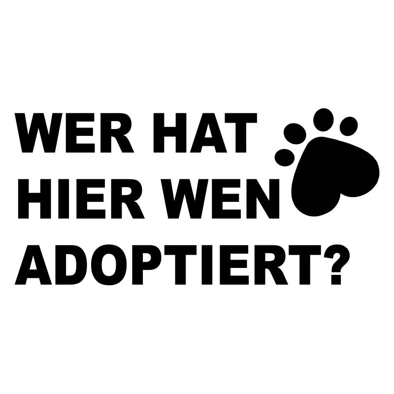 Wer hat hier wen adoptiert?