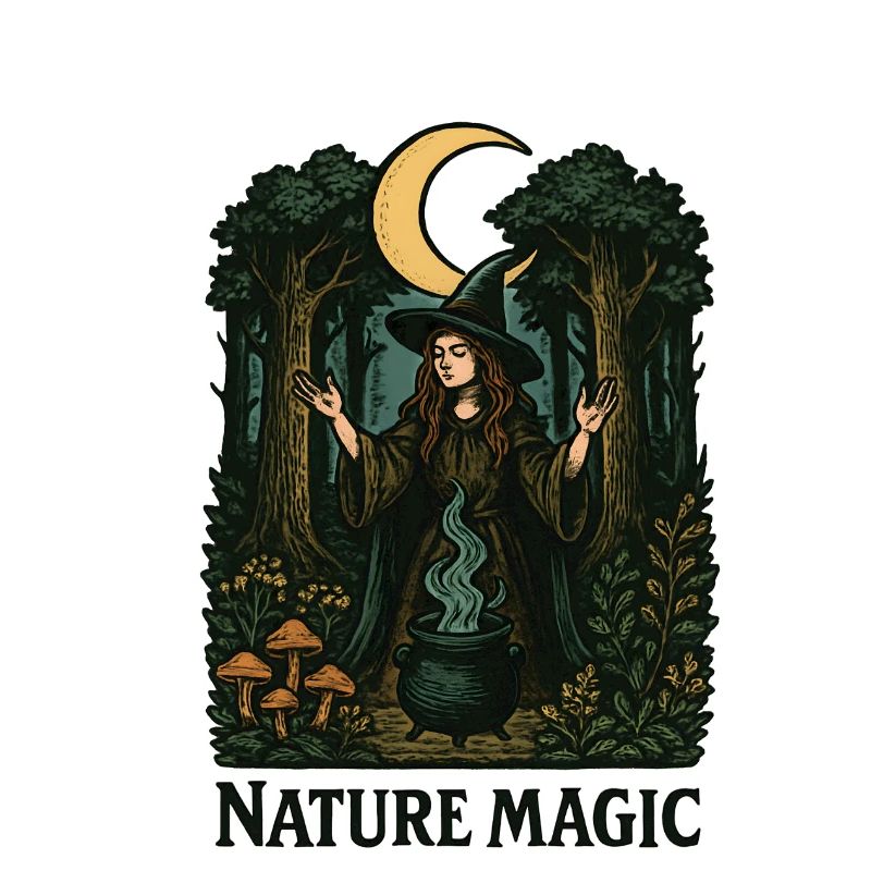 Forest Witch Moon Spell