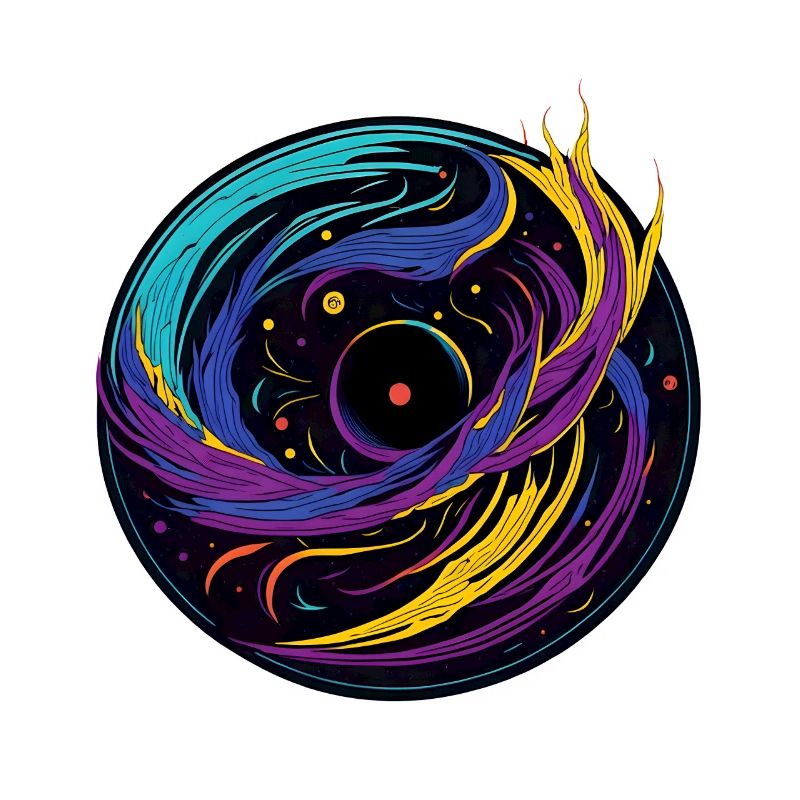 Galactic Vinyl Record