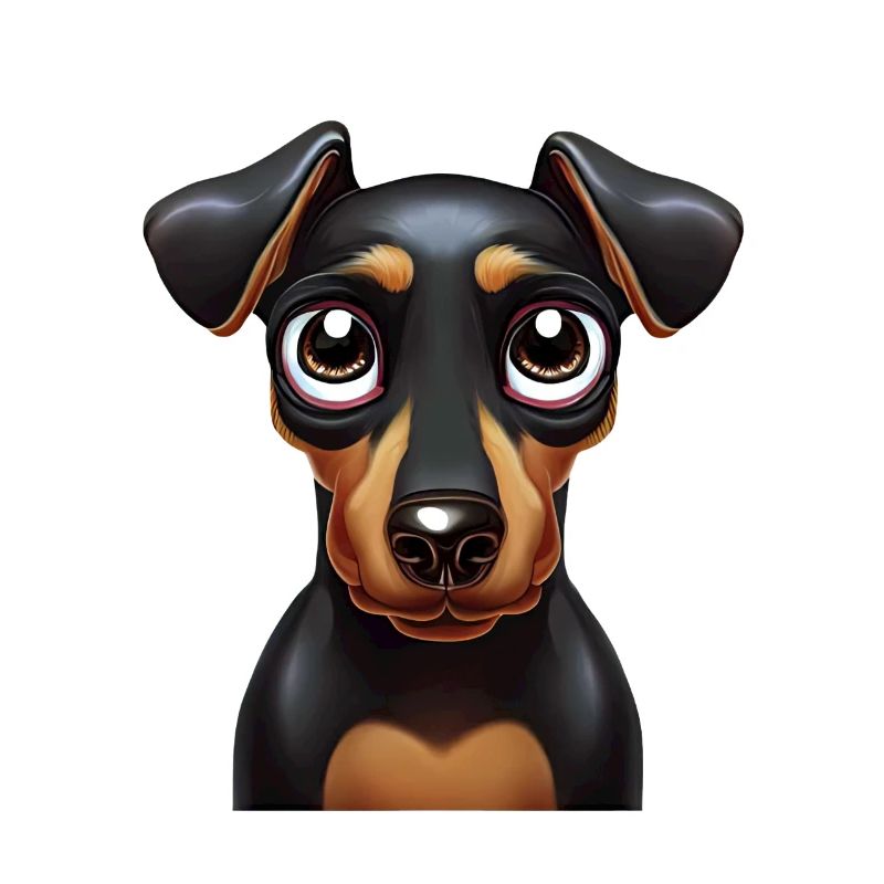 Delightful Doberman Pawsomeness
