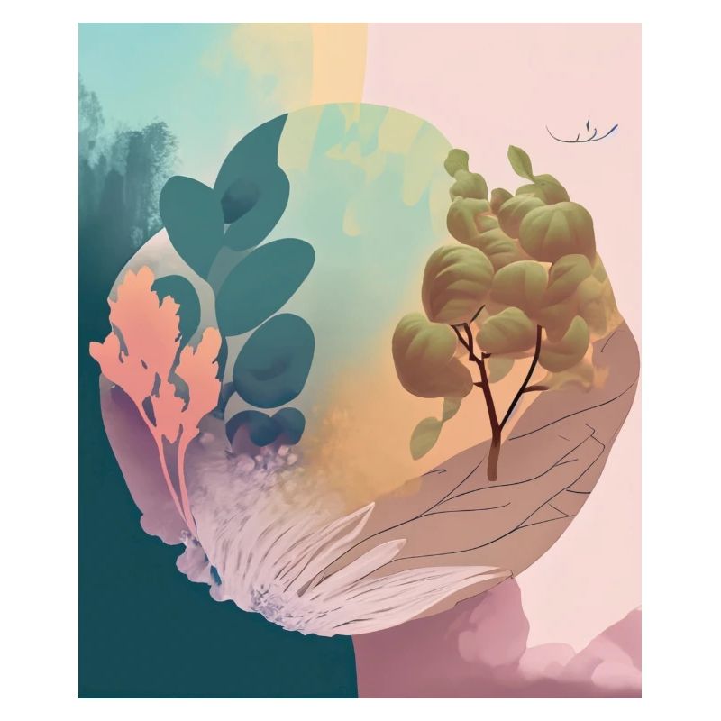 Pastel Magic: Surreal Botany