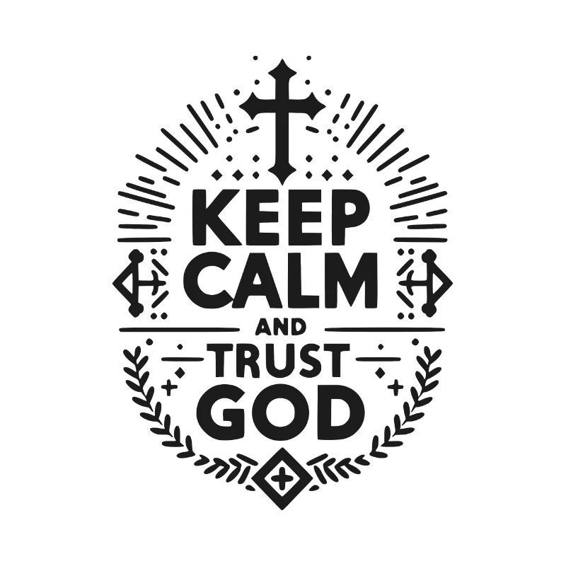 Keep Calm and Trust God