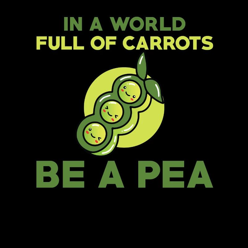 Funny pea pod