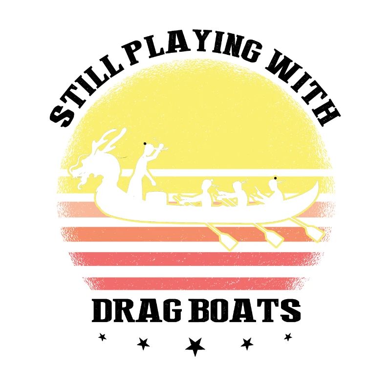 Drachenboot Trainer und Drachenboot