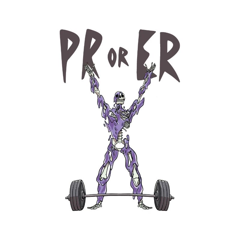 PR oder ER Fitness Workout Bodybuilder