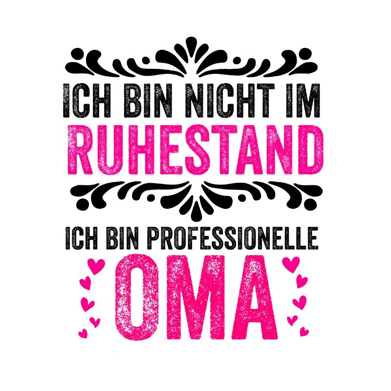 Lustig Ruhestand Oma Großmutter Spruch Geschenk