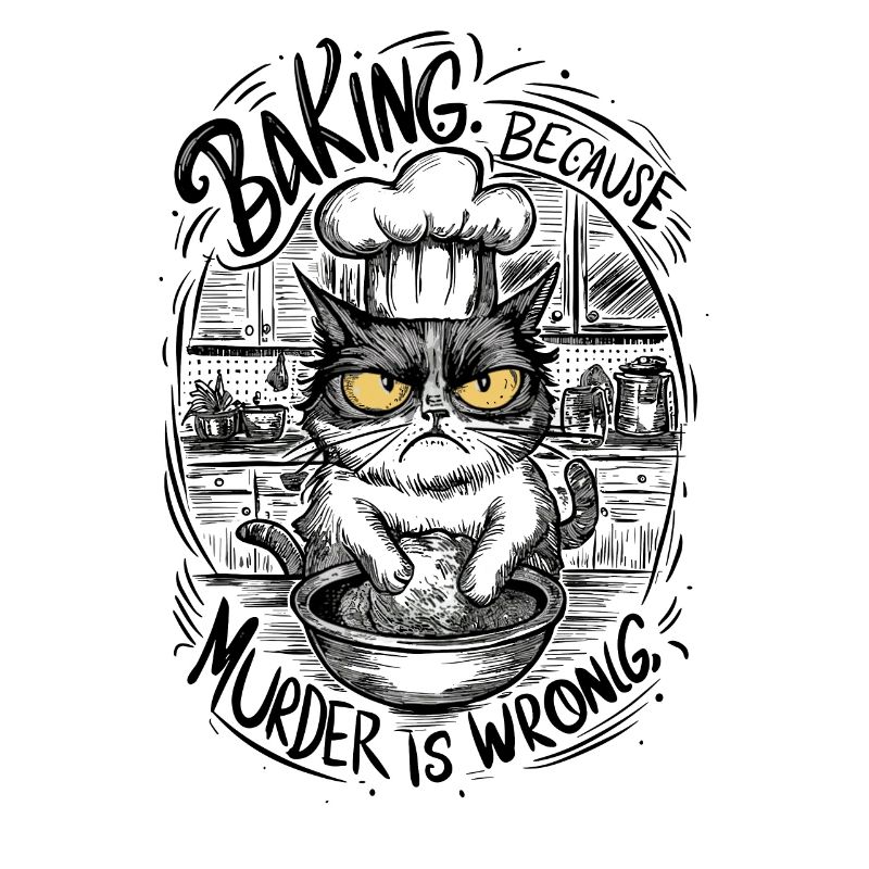 Baking Because Murder Is Wrong