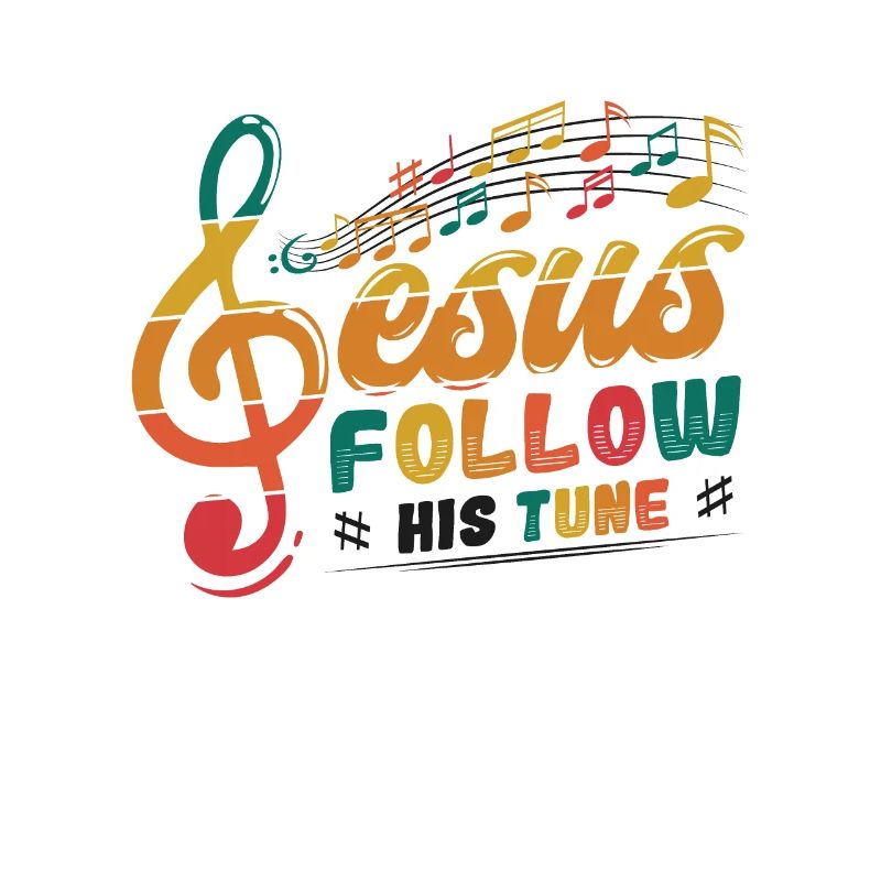 Jesus, clef, music, religious.