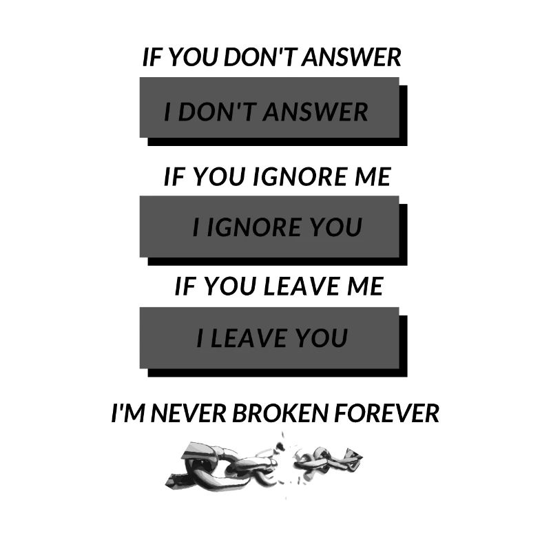 I'm Never broken forever