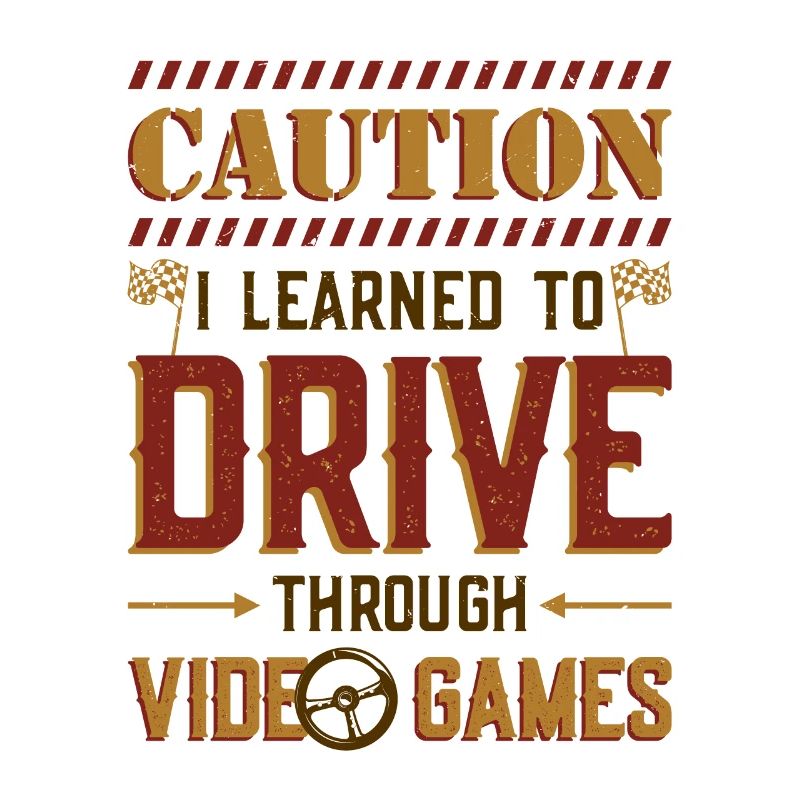 Caution, I learned to drive through games