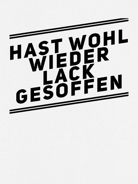 Lack gesoffen Handwerker