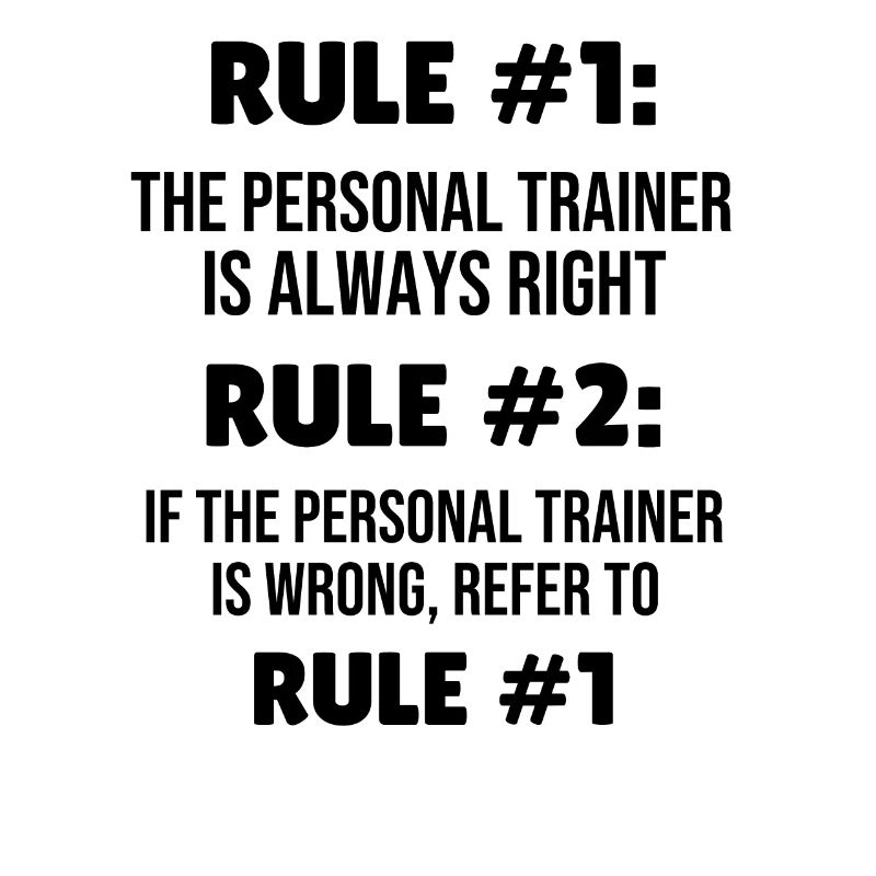 Personal Trainer Geschenk | Fitnesstrainer Workout