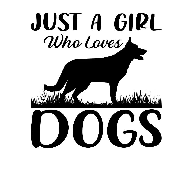 NUR EIN MÄDCHEN, DAS HUNDE LIEBT