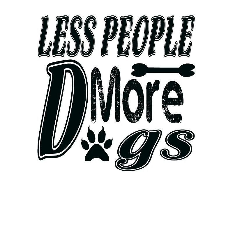 Moins de gens plus de chiens
