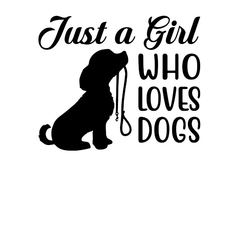 NUR EIN MÄDCHEN, DAS HUNDE LIEBT
