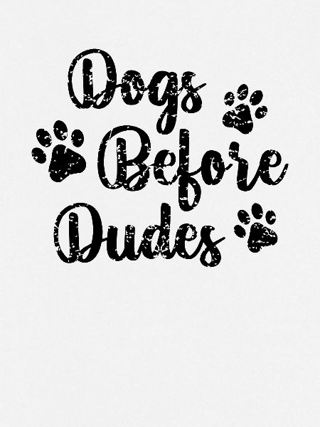 Hunde vor Dudes