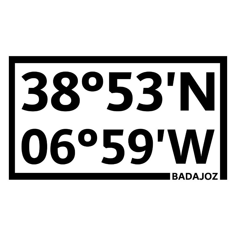 Badajoz Coordinates