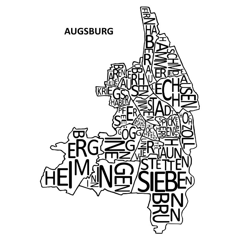 Augsburg Buchstabenviertel
