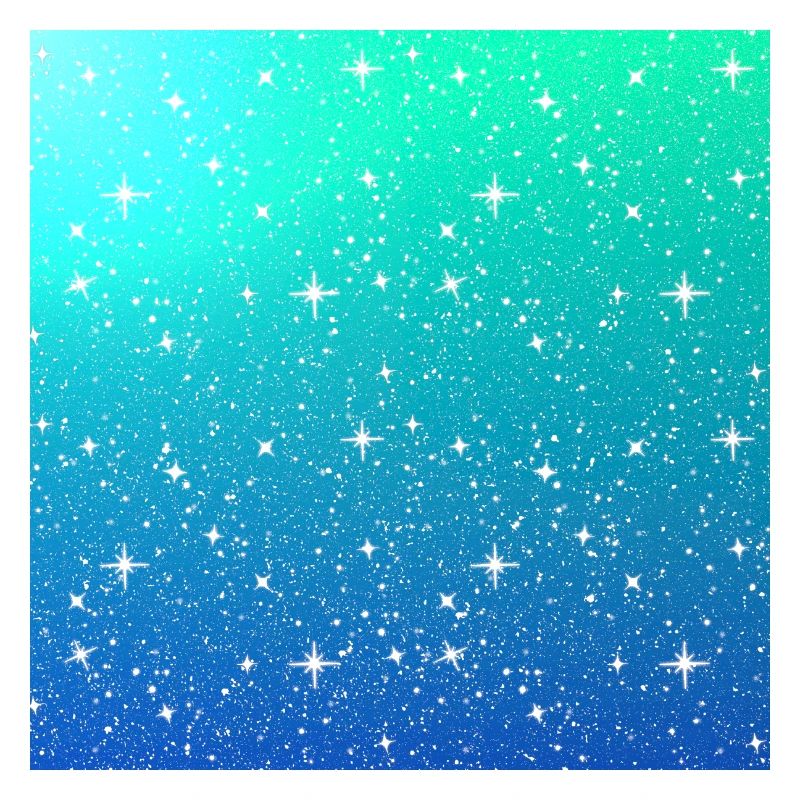 Gradient star glitter background