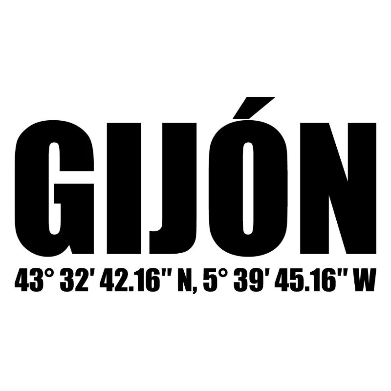 Coordonnées de Gijón