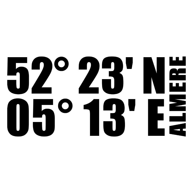 Almere coordinates