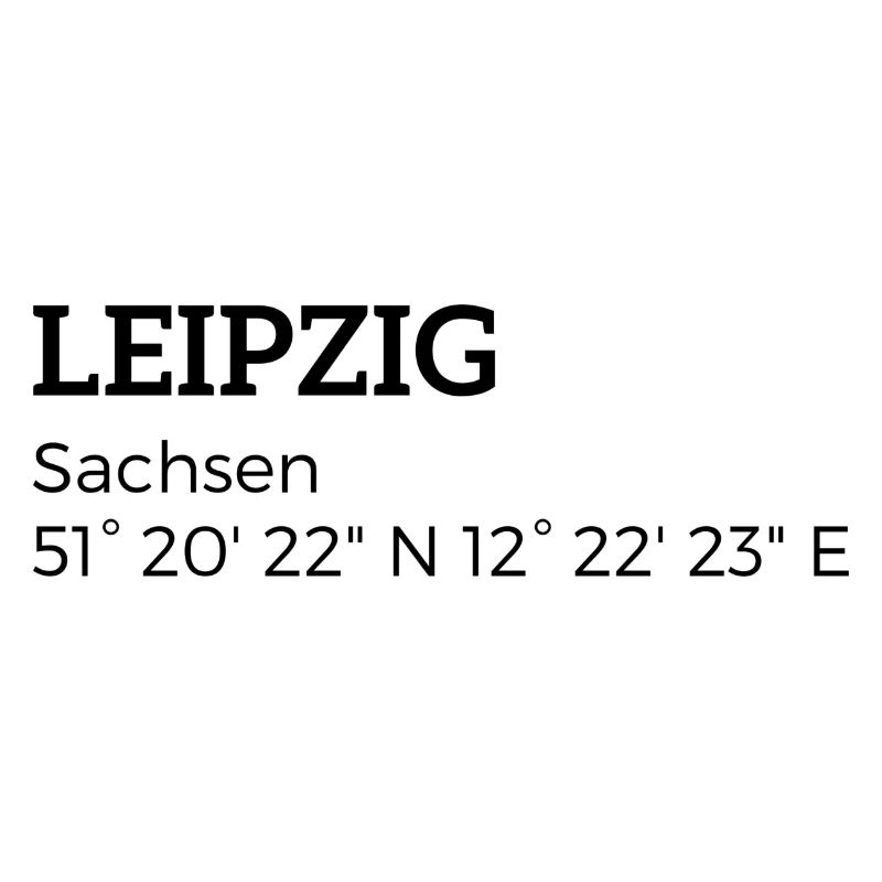 Leipzig Saxony coordinates