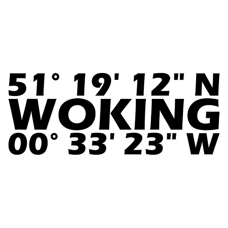 Woking coordinates