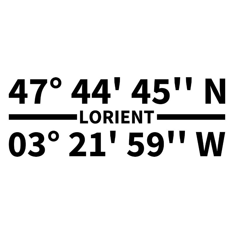 Coordonnées de Lorient