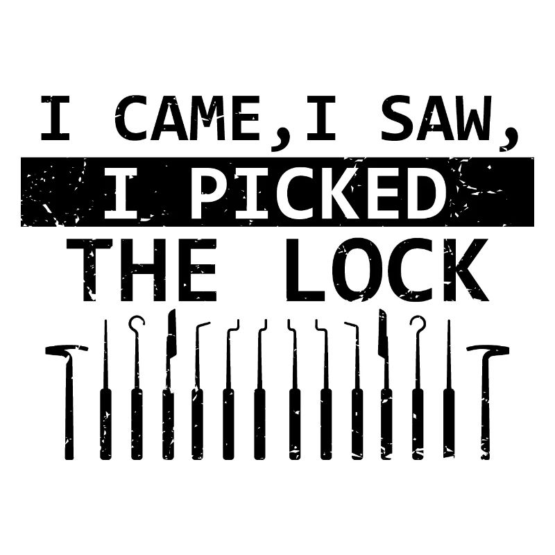 Lock Picking Locking Technician Schlossdienst Design