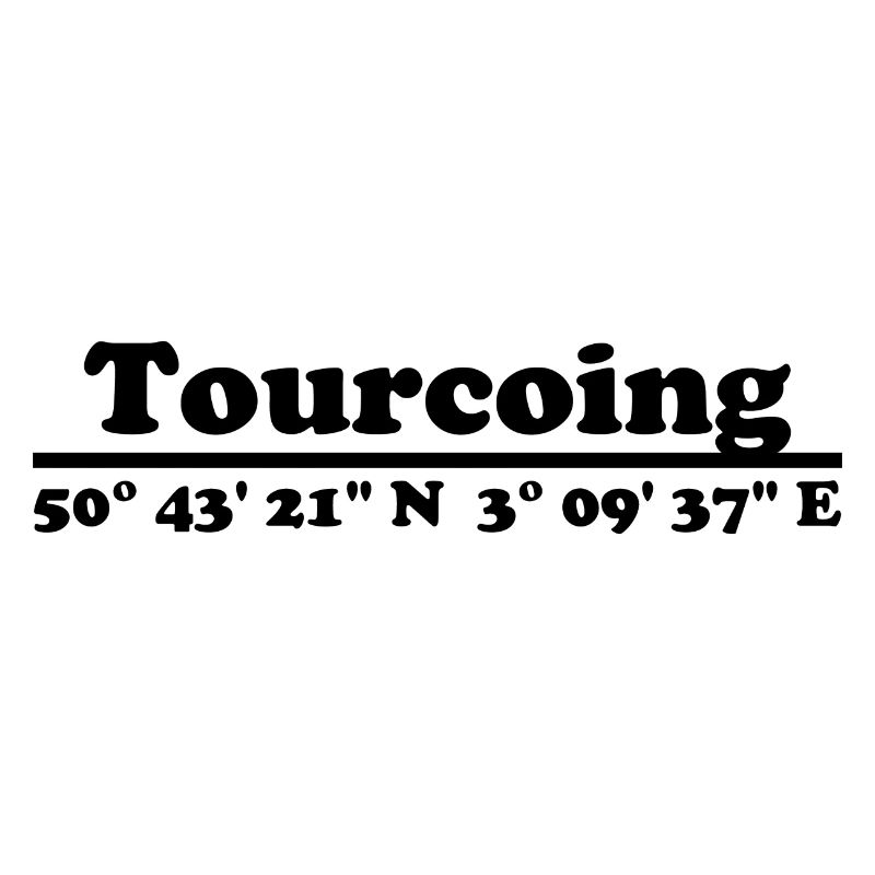 Tourcoing coordinates