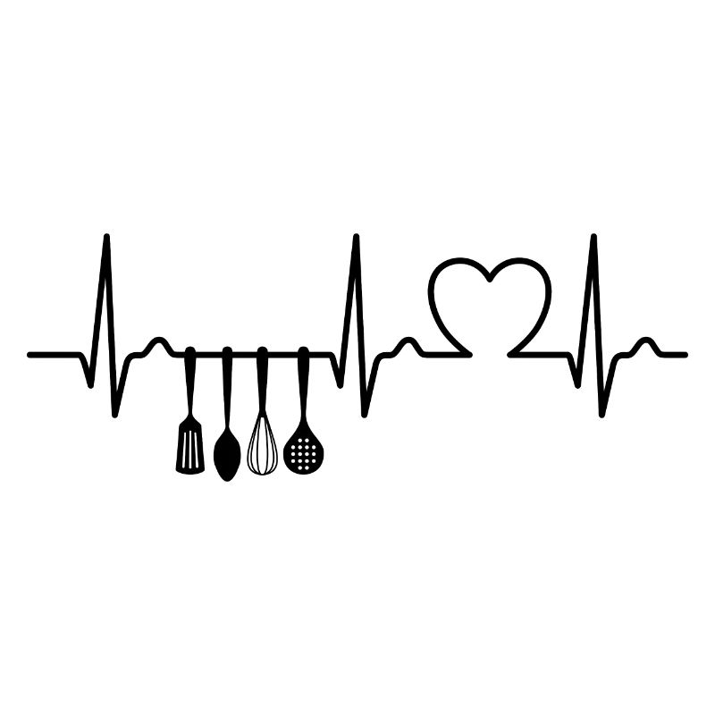 ECG Curve - Heart Curve - Kitchen - Kitchen Appliance