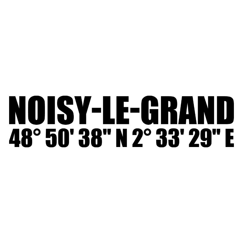 Noisy-le-Grand coordinates