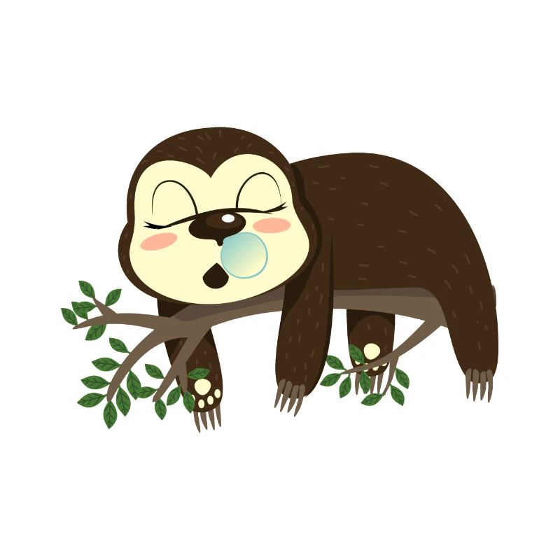Sleepy sloth