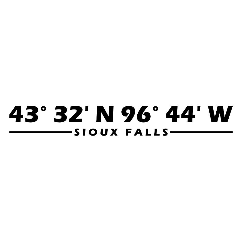 Coordonnées de Sioux Falls