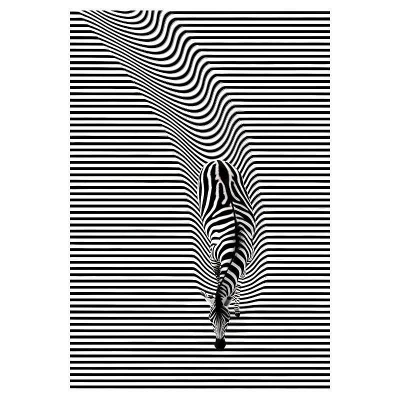 Zebra Optical Illusion