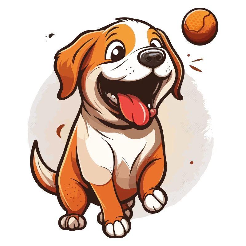 Le chiot espiègle