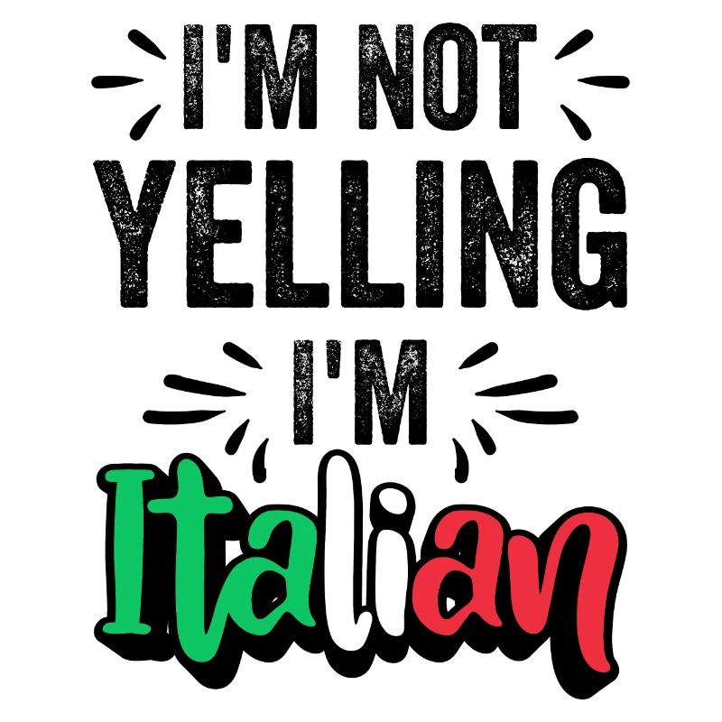 Italian Italy Funny Saying Gift Idea