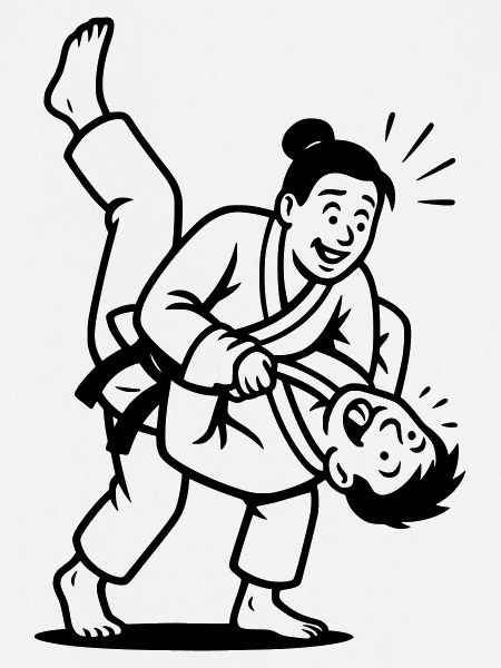 judoka wurf