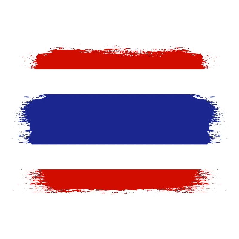 Thaïlande Drapeau Thaïlandais Drapeau utilisé Look