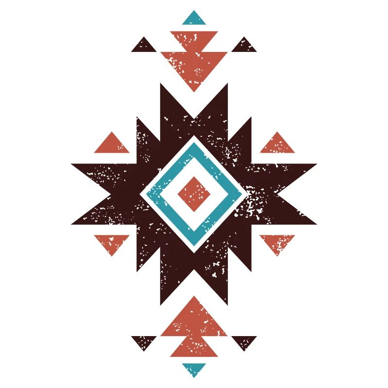 Boho-Diamant-Emblem