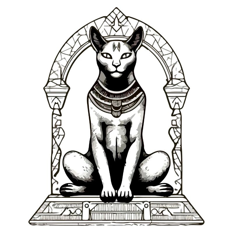 Rak the Egyptian cat