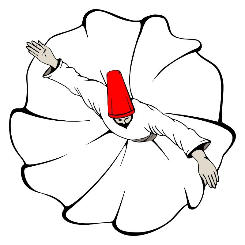 Danseur de derviche soufi