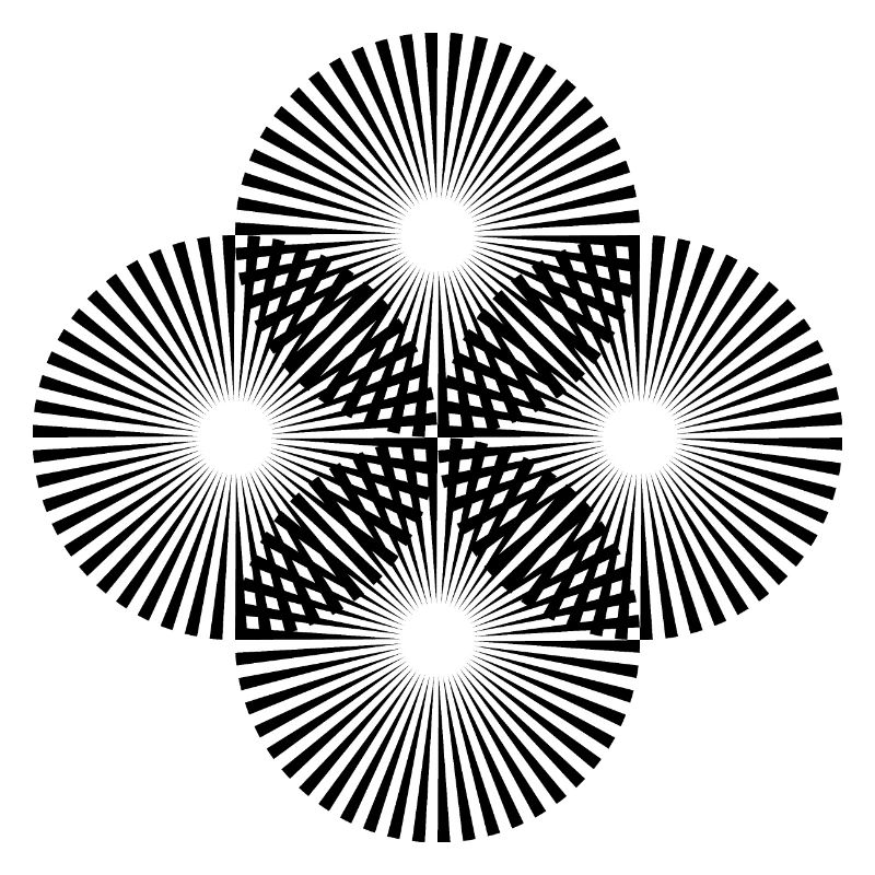 Illusion Geometry Optical Illusion Pattern