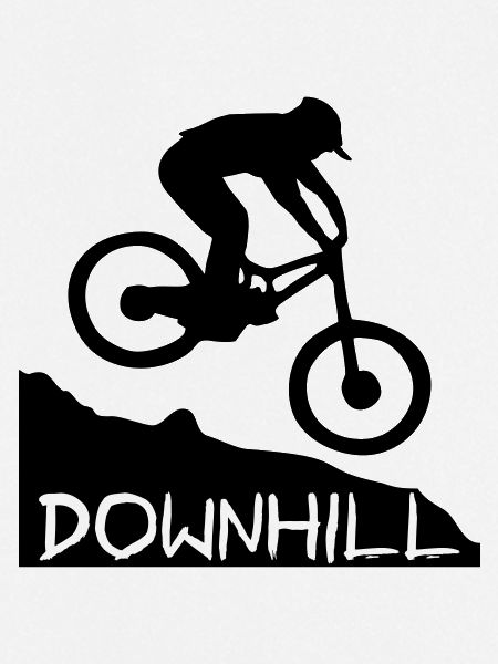 Downhill biking