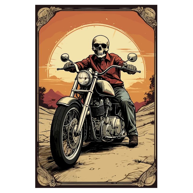 Skull Biker
