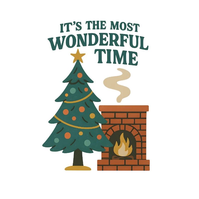 Cheminée de Noël