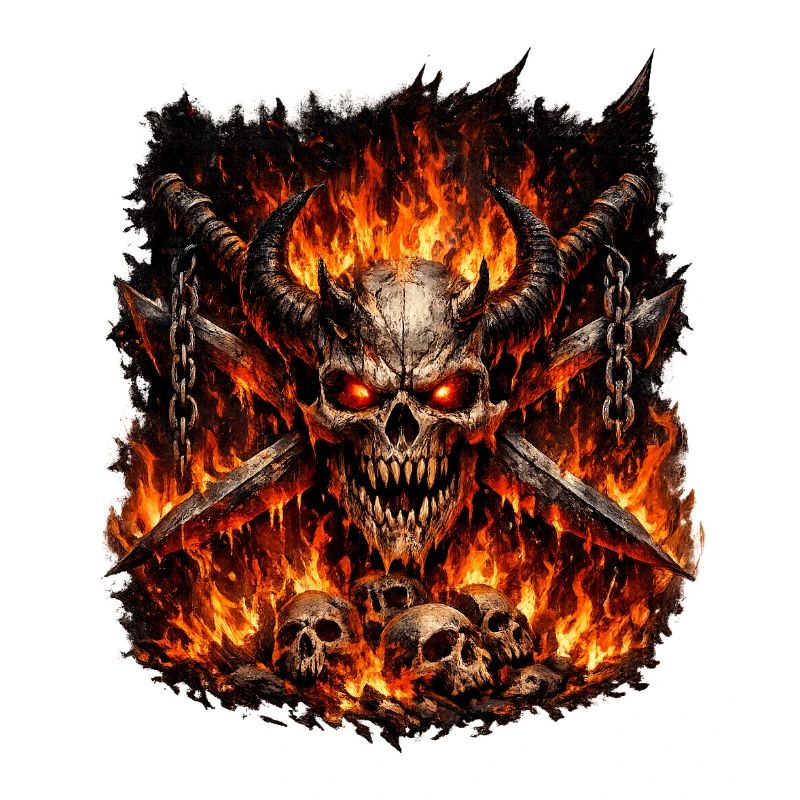 Hellfire Skull Crown
