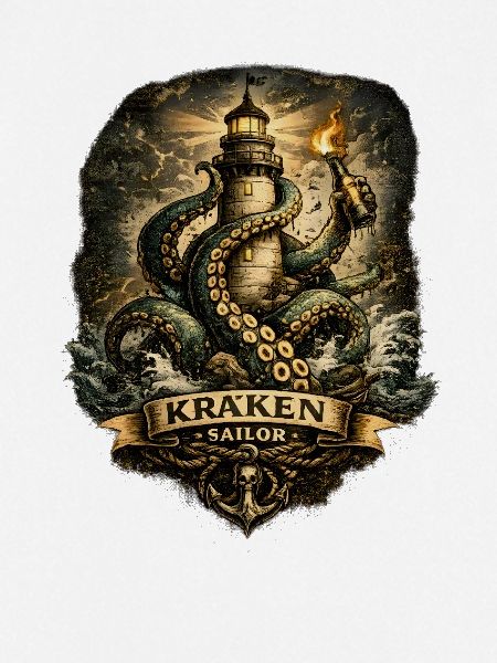 Leuchtturm Kraken Sailor
